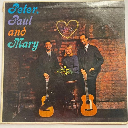PETER PAUL and MARY - Self-titled - 1962 LP W-1449 (no original jacket) - Picture 4 of 4