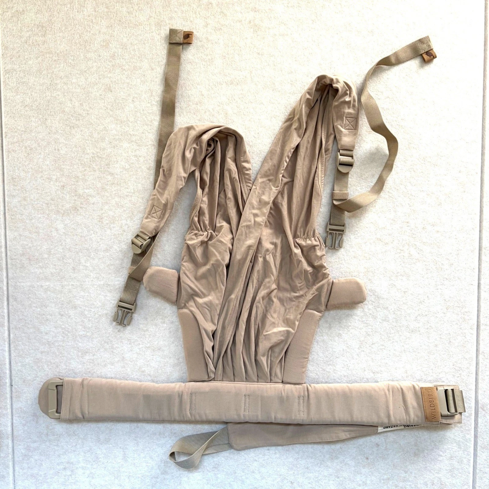 WildBird Aerial Buckle Wrap Desert Lark Tan L–4XL Adjustable Waist Support NWOT