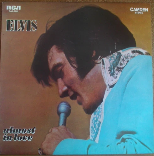ELVIS PRESLEY "ALMOST IN LOVE" AUSTRALIAN RCA CAMDEN LP