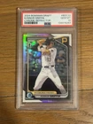 Konnor Griffin Bowman Draft Chrome Refractor 1st PSA 10
