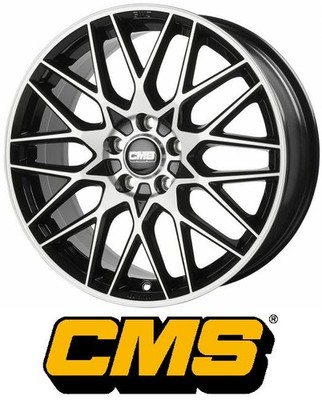 4x CMS C25 8X19 5/114,30 ET40 Diamond Black