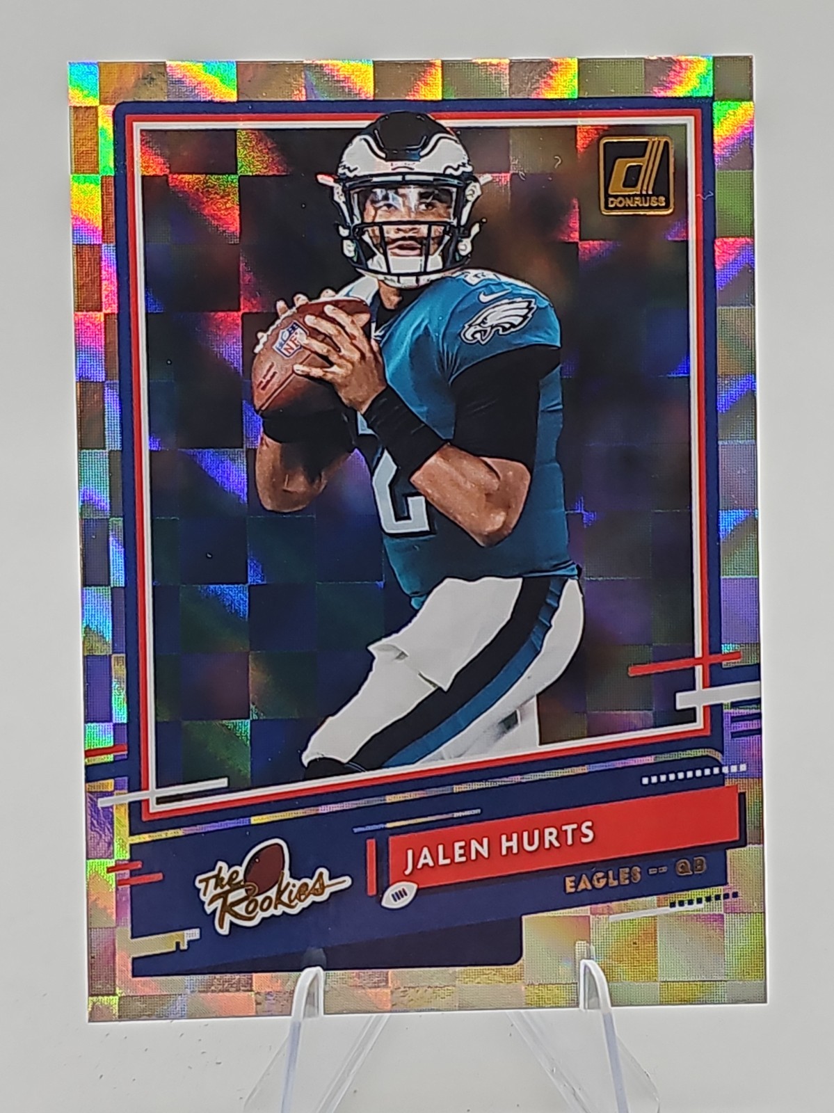 Jalen Hurts Panini Donruss the Rookies #TRJAH Base