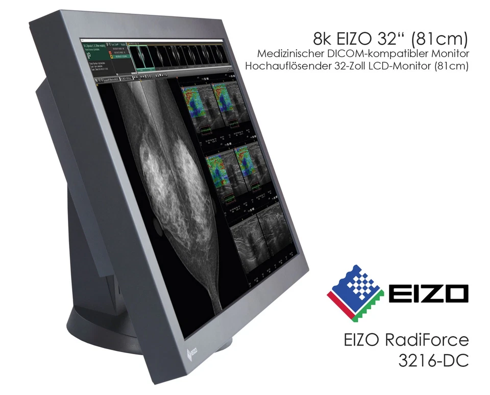 32 " 31 7/8in 4K Monitor EIZO Siemens Medical Solution DSC3216-DC-CT - Image 4 of 4