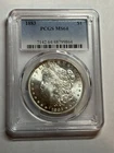 1883-P Morgan Silver Dollar PCGS MS64 Blast White