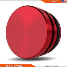 Cigarette Lighter Plug Aluminum Waterproof Dustproof Cover Cap Car Pocolor Red Cigarette Lighter Plug Aluminum Waterproof Dustproof Cover Cap Car Pocolor Red