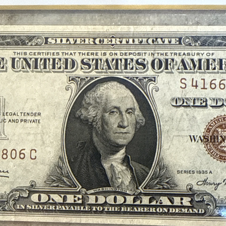 1935A Hawaii $1 Silver Certificate PCGS XF40PPQ (S/C Block) - Image 3 of 4