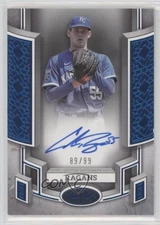 2024 Topps Tier One Break Out Auto Blue Foil /99 Cole Ragans #BOA-CRG Auto