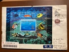 China 1998 R Demand Letter Mini Sheet World Postal Congress Beijing Fish