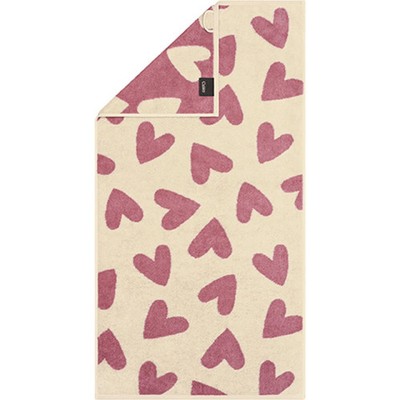Cawö Heart Beats Hearts Duschtuch