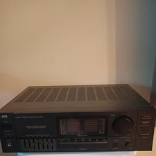 JVC AX-R97BK Stereo Integrated  Amplifier  7 Band Equalizer-Tested & Working 