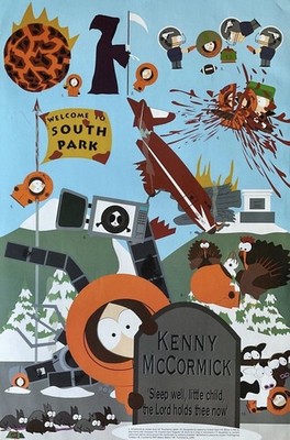 South Park - Poster 60 x 80 cm - Who killed Kenny? - Vintage - Neu In OVP