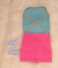 Vintage  Barbie Knit Hit Dress # 1804 💕 MINTY !!! with shoes