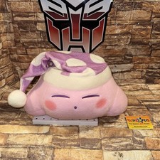 Kirby wool felt style BIG plush doll Sleep TAITO Japan Official toy 14" W/Tags