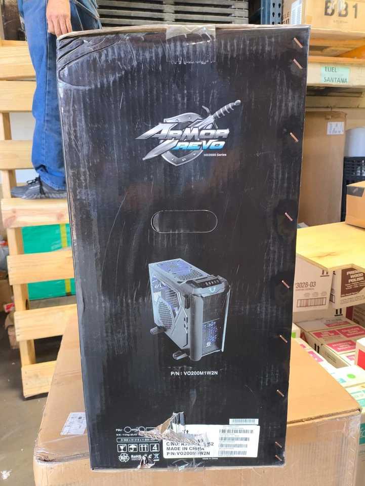Thermaltake Armor Revo Black Case w/ Original Box, Vintage Gaming Case 2011 - Image 4 of 4