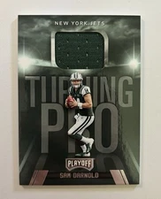 2016 Panini Playoff Football Sam Darnold Turning Pro Jersey Patch #TP-SD