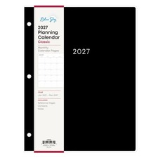 2027 Monthly Planner Calendar, January 2027 - December 2027, 8.5" X 11", Monthly