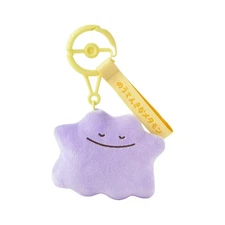Pokemon Plush Key Chain Jyu Poke To Iro " Notenki " Ditto Japan NEW
