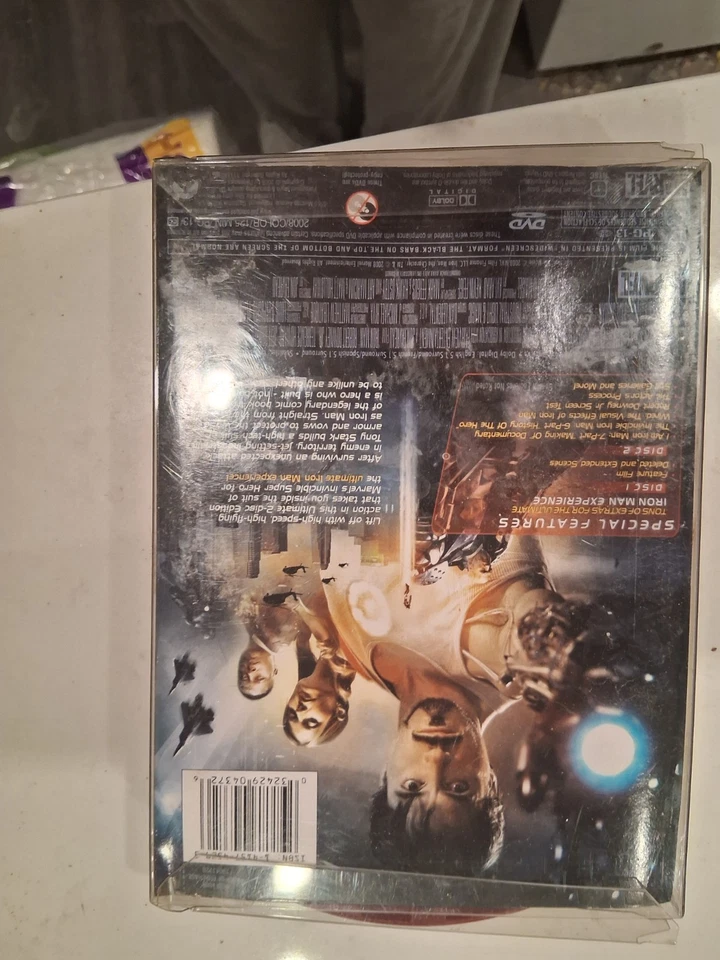 Disney Iron Man Ultimate Collector's Helmet Edition 2-Disc Set with DVD - Image 2 of 2