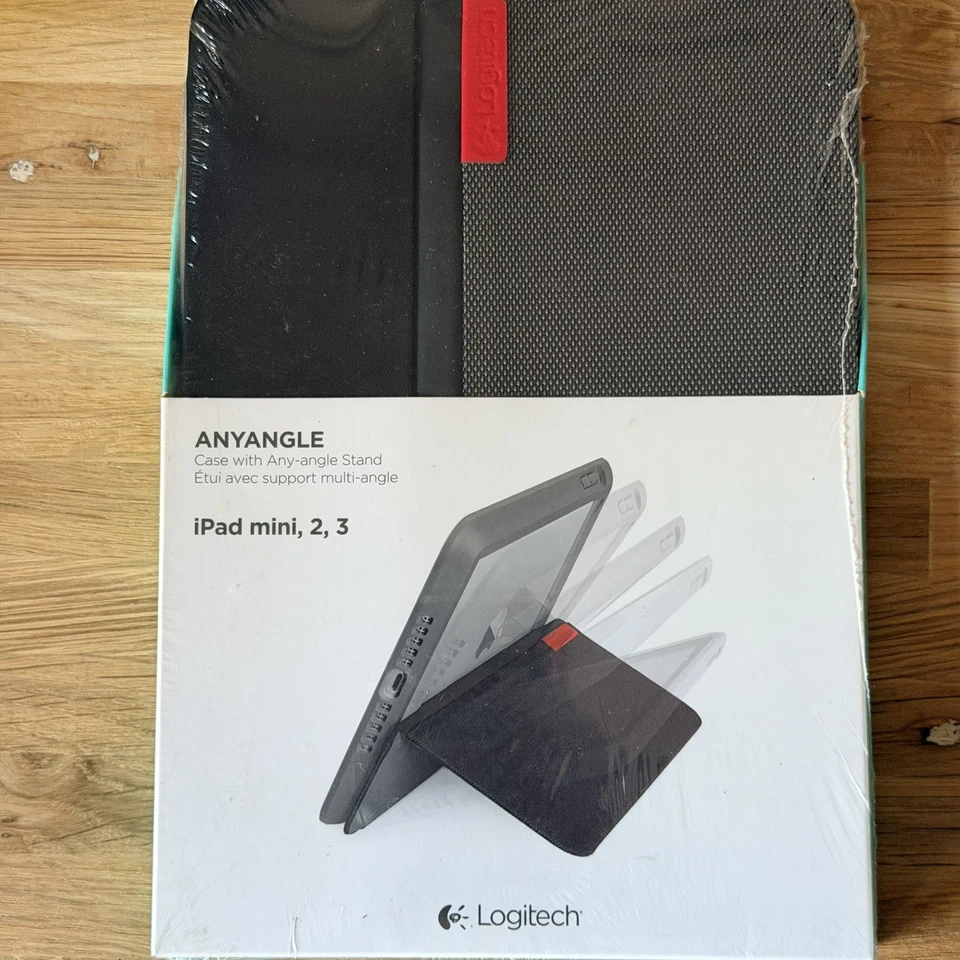 Logitech Any angle Kickstand Case iPad Mini 1, 2, 3 Gen Protective Cover - NEW - Image 3 of 4