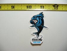 ANGRY FISH FISHING SMALL STICKER DECAL FUN SPORT FUNNY