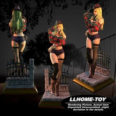 30CM tall Lady Freida Kruegger 3D Print Model Kit Unpainted GK statue Figure