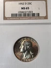 1952-D 25c Washington Quarter NGC MS-65