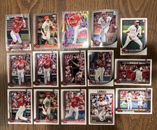 CIN Reds 15 Card Topps Lot- Greene, Larkin, Hinds, Lowder, Morillo, De La Cruz