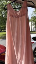 Vanity Fair Pink Tricot Nylon Full Slip Plus Size 2XL Made in USA