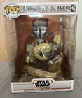 Funko Pop! Deluxe: Star Wars - The Mandalorian & The Child on Bantha #416