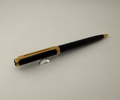 Vintage Montblanc Noblesse Oblige Black Gold Ballpoint Pen
