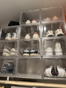 Clear Plastic Shoe Storage Box