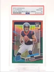 C.J. STROUD 2023 DONRUSS OPTIC RATED ROOKIE PREVIEW RED GREEN RC PSA 10 Q2756