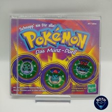 Pok&eacute;mon Das M&uuml;nz-Duell 2000 Hasbro | Bisasam Bisaknosp Bisaflor Sammelm&uuml;nzen Set
