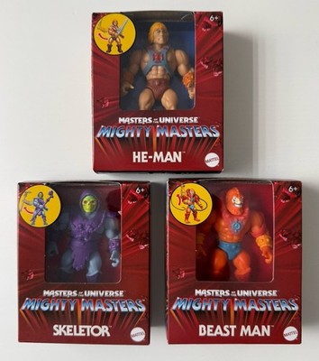 3 X Masters of the Universe Mighty Masters  | NEU | OVP