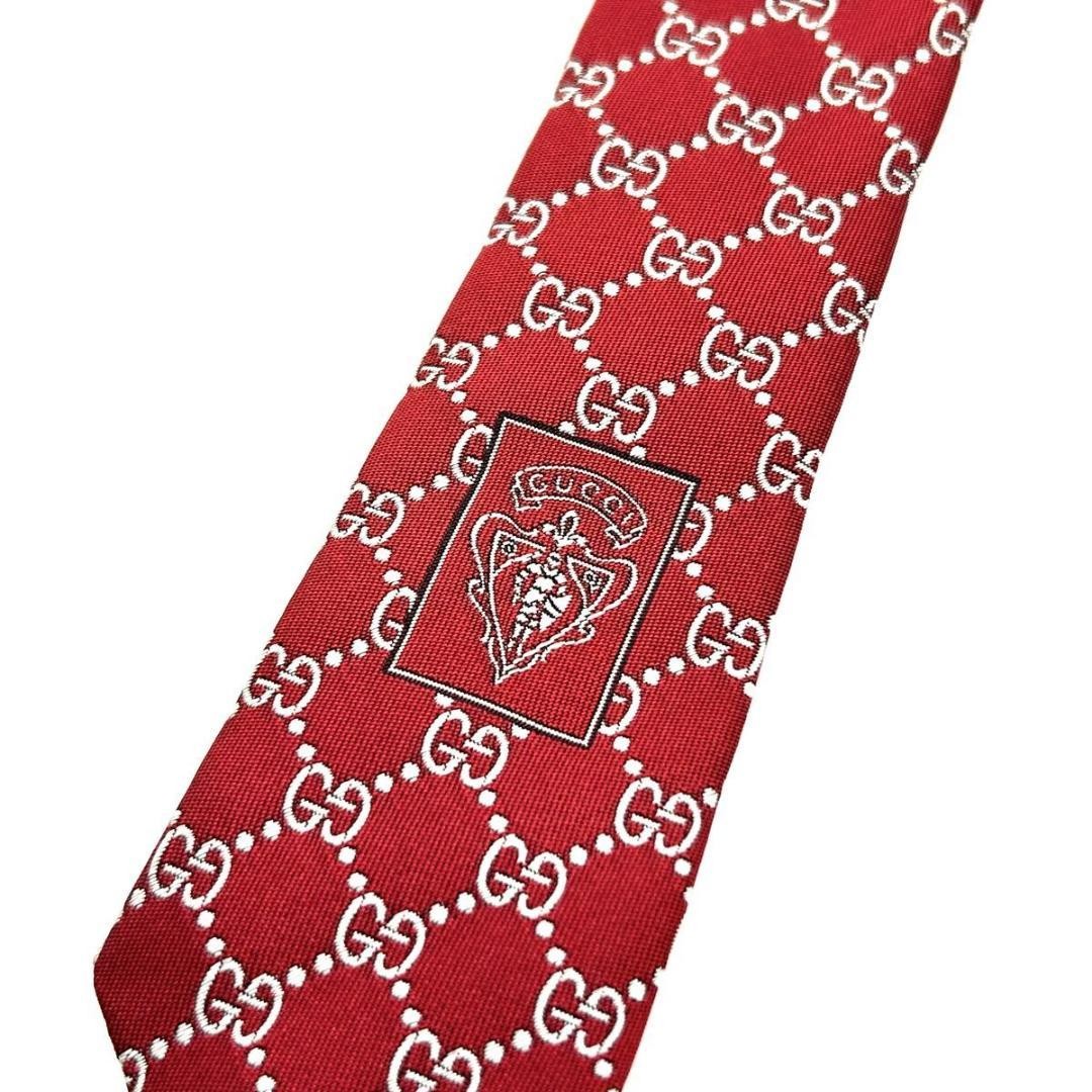 Excellent Condition Gucci GG Bee Pattern Tie with… - image 5