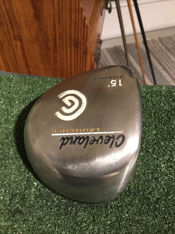 Cleveland Left Handed Launcher Titanium 15* 3 Wood Regular 55g Graphite Shaft LH - Image 2 of 4