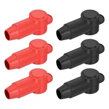 Battery Terminal Cover 6 Pcs Truck Cover Marine Boat Covers L13-19-69 Red Black