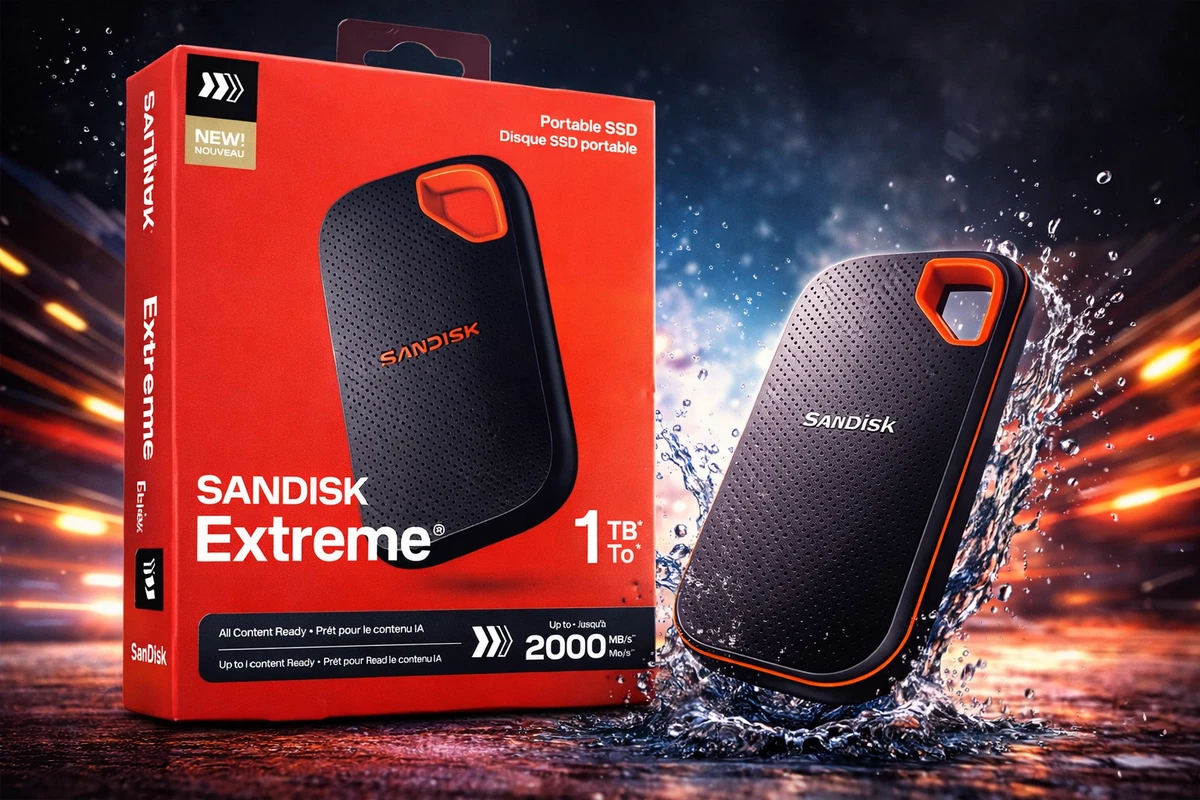 SanDisk Extreme Portable SSD 1TB 中古品 Sandisk 1TB Extreme Portable Ssd | eBay