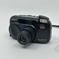 Minolta Explorer Freedom Zoom Multi AF Panorama Date 35mm Film Camera Working