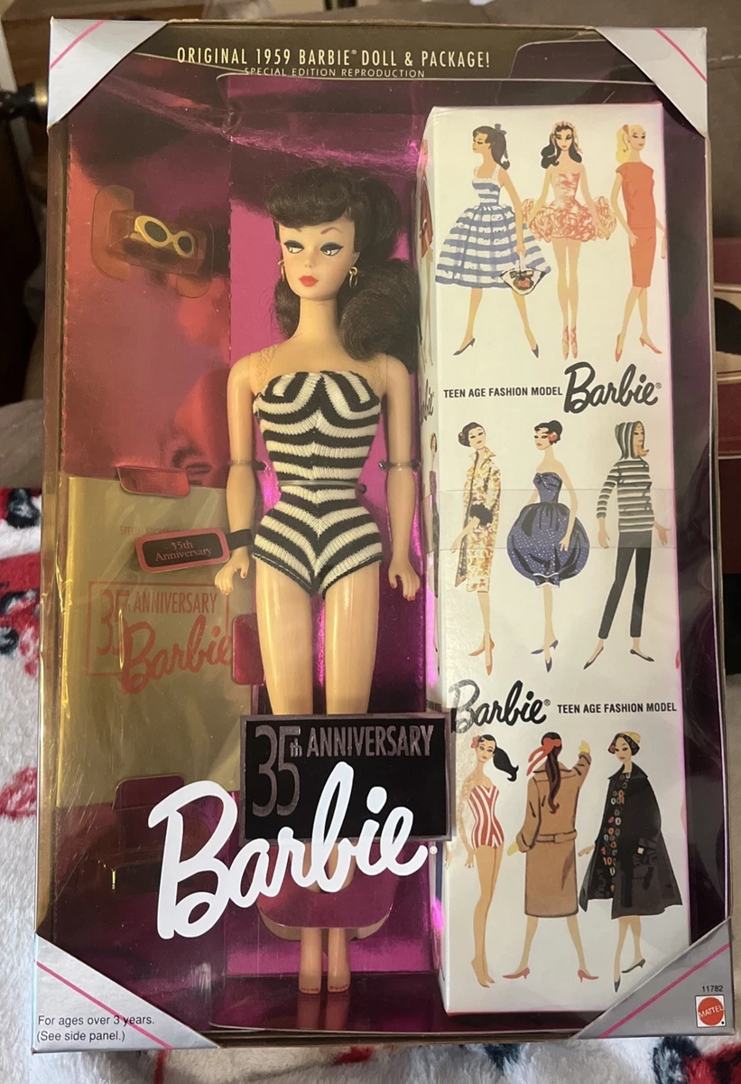 Barbie Licensed Reproduction 1993 Year Manufactured Dolls & Doll