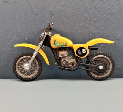 Zee Toys Ridge Riders Dirt Bike Diecast Suzuki RM125 Enduro Hong