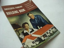 VINTAGE 1947 SUCCESSFUL FARMING BUILDING BOOK WITH HOME FLOOR PLANS AND CROPS