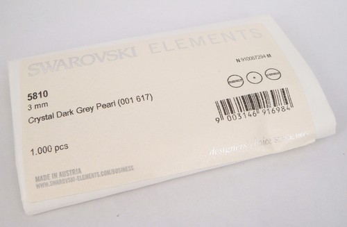 Genuine SWAROVSKI CRYSTAL PEARL ELEMENT #5810 ROUND BEAD ~ Many Color & Size - Picture 51 of 146