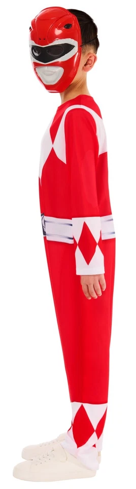 Boys Girls Kids Power Rangers Fancy Dress Costume Morphin Cosmic Outfit 3-10 - Image 3 of 4