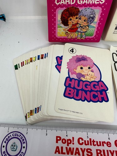 1985 Parker Brothers Hugga Bunch 3-In-1 Card Game 100% Complete Inv-1590 - Picture 2 of 5