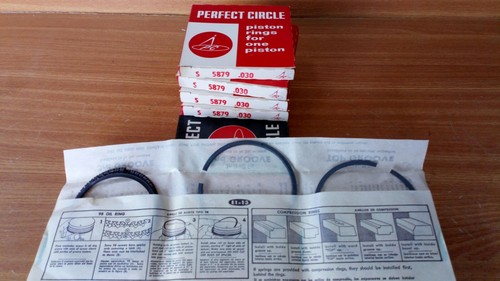 Piston Rings Set fits Bedford CA Envoy Canada Ford Consul Vauxhall Victor Wyvern - Picture 1 of 1