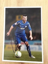 Paul Quinn Cardiff City Hand Signed 7x5 bordered photo Autograph