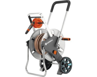 Metall Schlauchwagen GARDENA CleverRoll M Easy inkl.25m Schlauch 1/2'', Systemtei