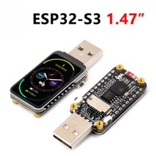 ESP32-S3 Development Board 1.47 inch LCD Screen Display 172x320 SD-Port LVGL USB