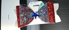  Patriotic Hair Bows Assorted Multi-layered bows to Choose from